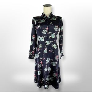 Rochas Silk Floral Dress size 2